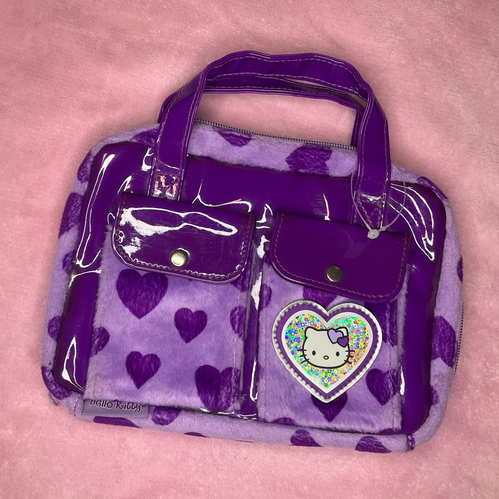 Hello kitty Purple Planner Purse Sanrio